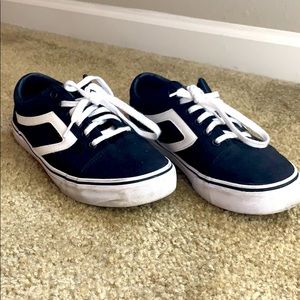 Black and White Skater Shoes